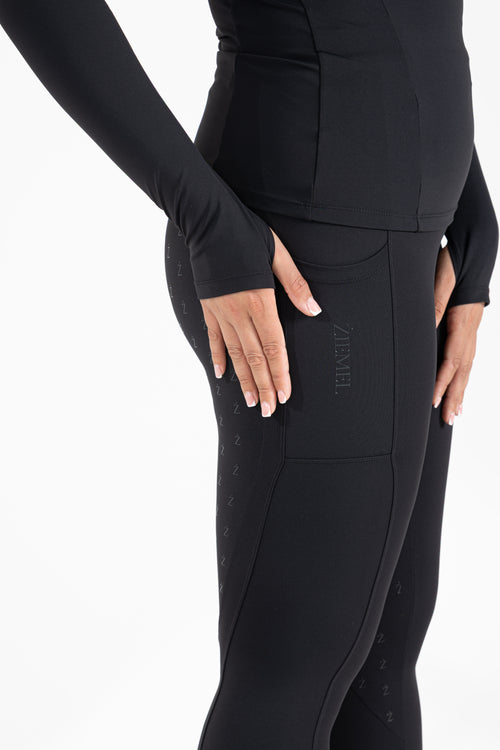 The Signature Full-Seat Breeches in Black