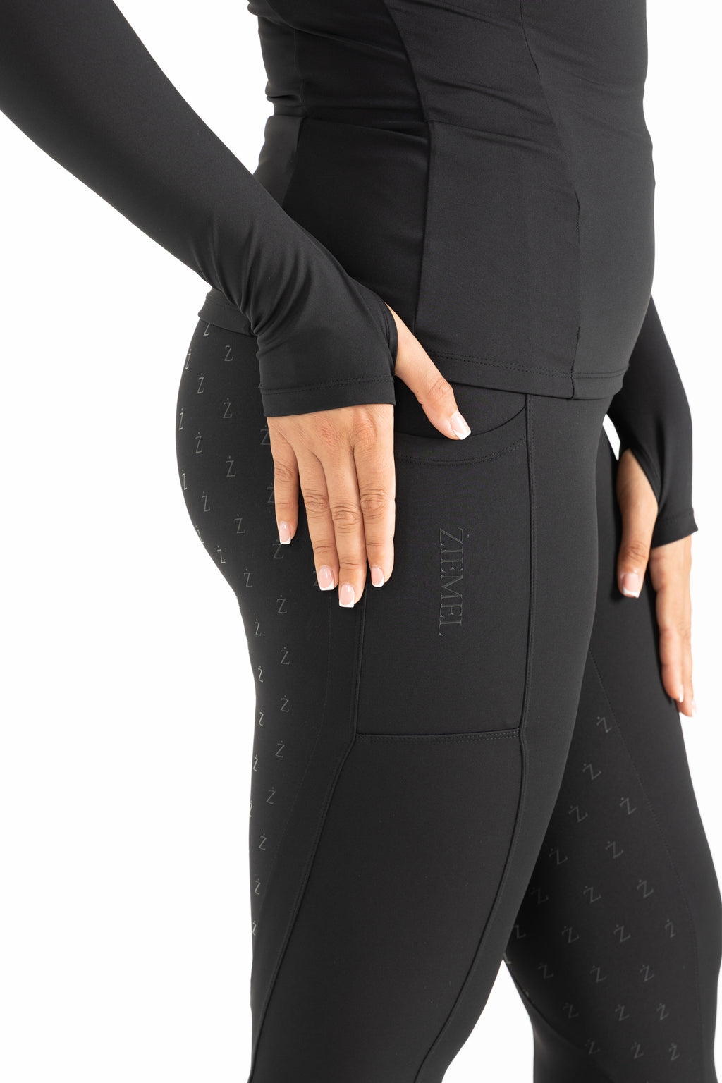 The Signature Full-Seat Breeches in Black
