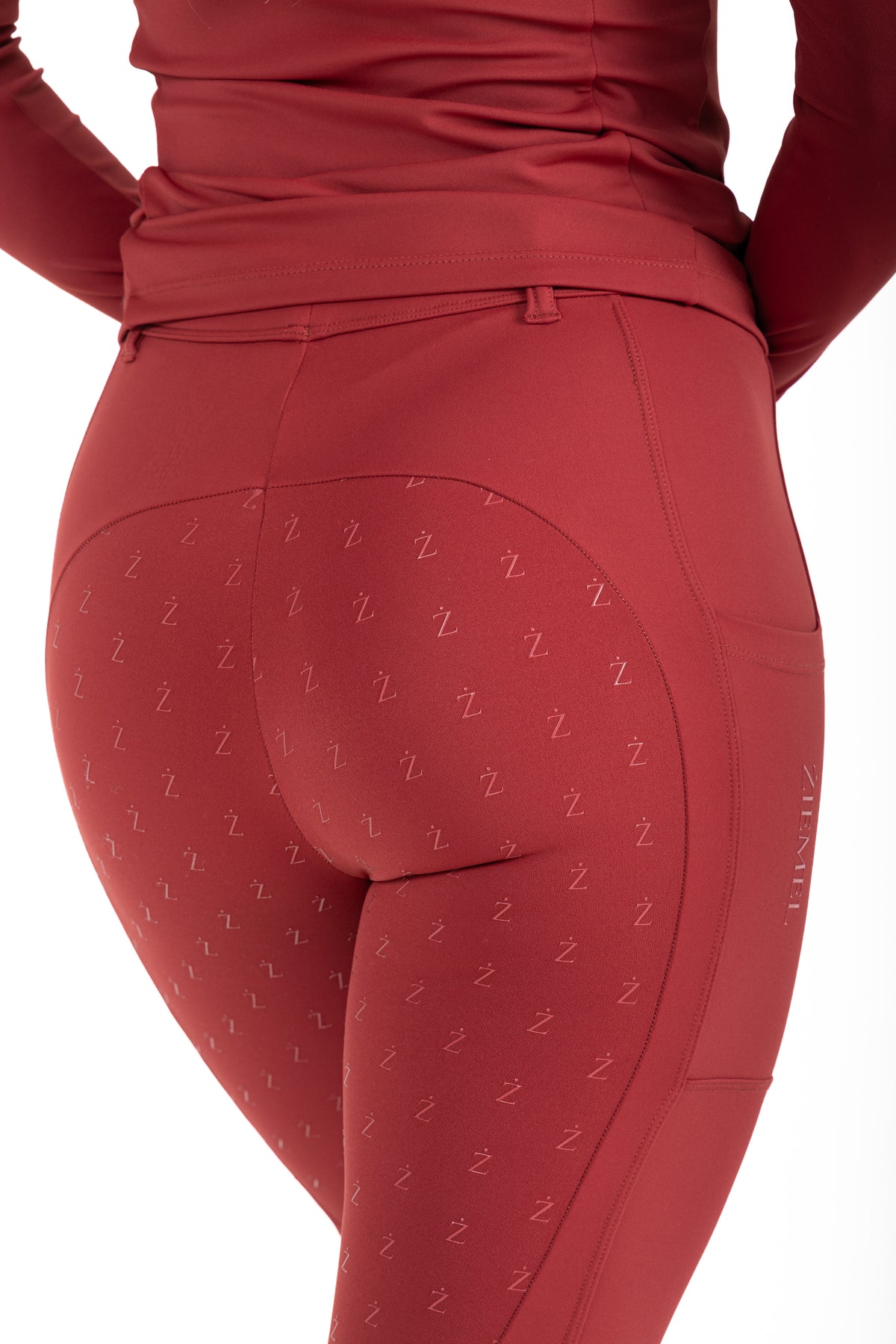 The Signature Full-Seat Breeches in Merlot